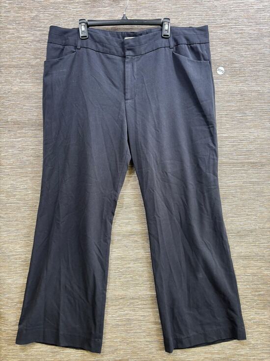 MICHAEL Michael Kors Pants - MICHAEL Michael Kors Dress Pants Womens 20W Black Twill Stretch Career Office